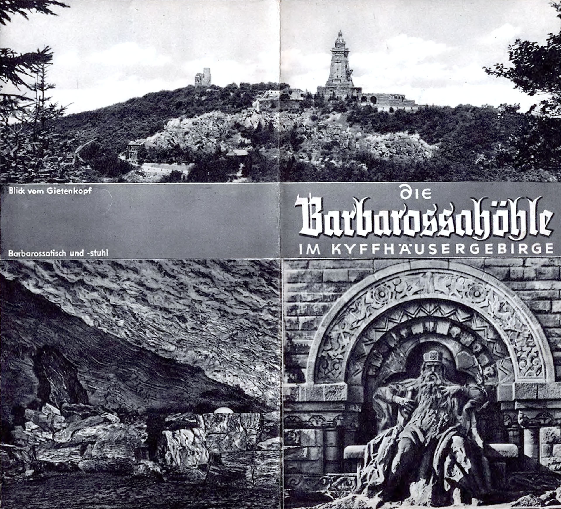 Die Barbarossahöhle im Kyffhäusergebirge - Verwaltung der Barbarossahöhle - Rat der Gemeinde Rottleben / Kyffhäuser